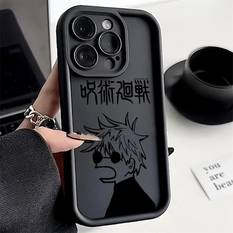 Jujutsu Kaisen Anime Phone Case For vivo Y28 Y03 Y17s Y19s Y100 Y78 Y36 Y27 Y16 Y77 Y75 Y35 Y22s Y02 Y72 Y76 4G 5G Cover