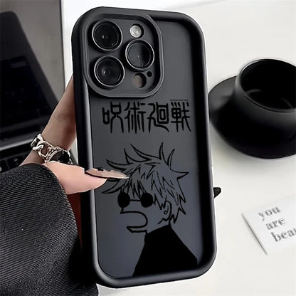 Jujutsu Kaisen Anime Phone Case For vivo Y28 Y03 Y17s Y19s Y100 Y78 Y36 Y27 Y16 Y77 Y75 Y35 Y22s Y02 Y72 Y76 4G 5G Cover