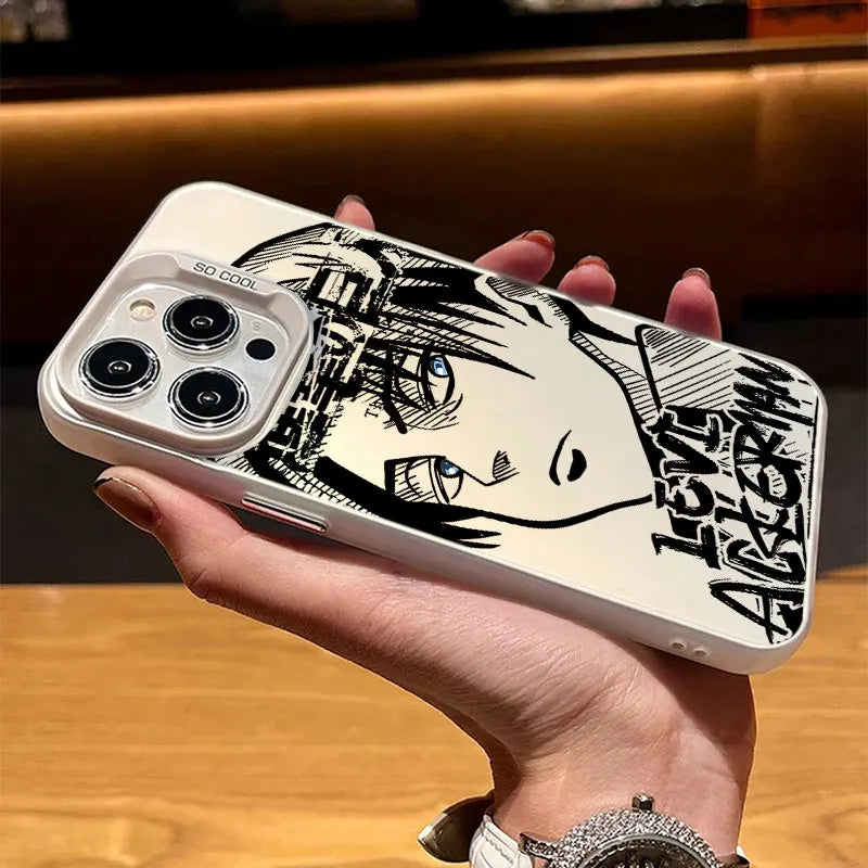Phone Case For Apple iPhone 17 Air 16E 15 14 Plus 13 12 11 Pro Max Mini Funda Cover A-Attack on Titan Eren