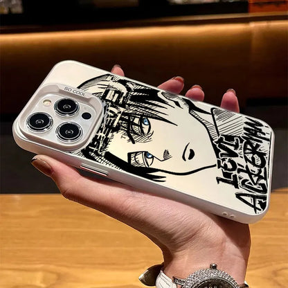 Phone Case For Apple iPhone 17 Air 16E 15 14 Plus 13 12 11 Pro Max Mini Funda Cover A-Attack on Titan Eren