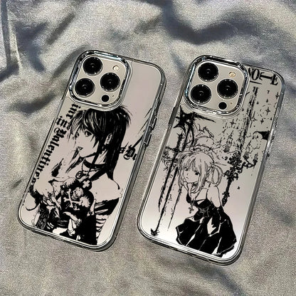 Luxury Clmj Death Note Misa Phone Case For iPhone 17 16e 16 15 14 13 12 11 mini Pro Max X XR XSMAX 8 7 Air Plus Soft Cover