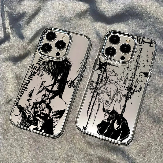 Luxury Clmj Death Note Misa Phone Case For iPhone 17 16e 16 15 14 13 12 11 mini Pro Max X XR XSMAX 8 7 Air Plus Soft Cover
