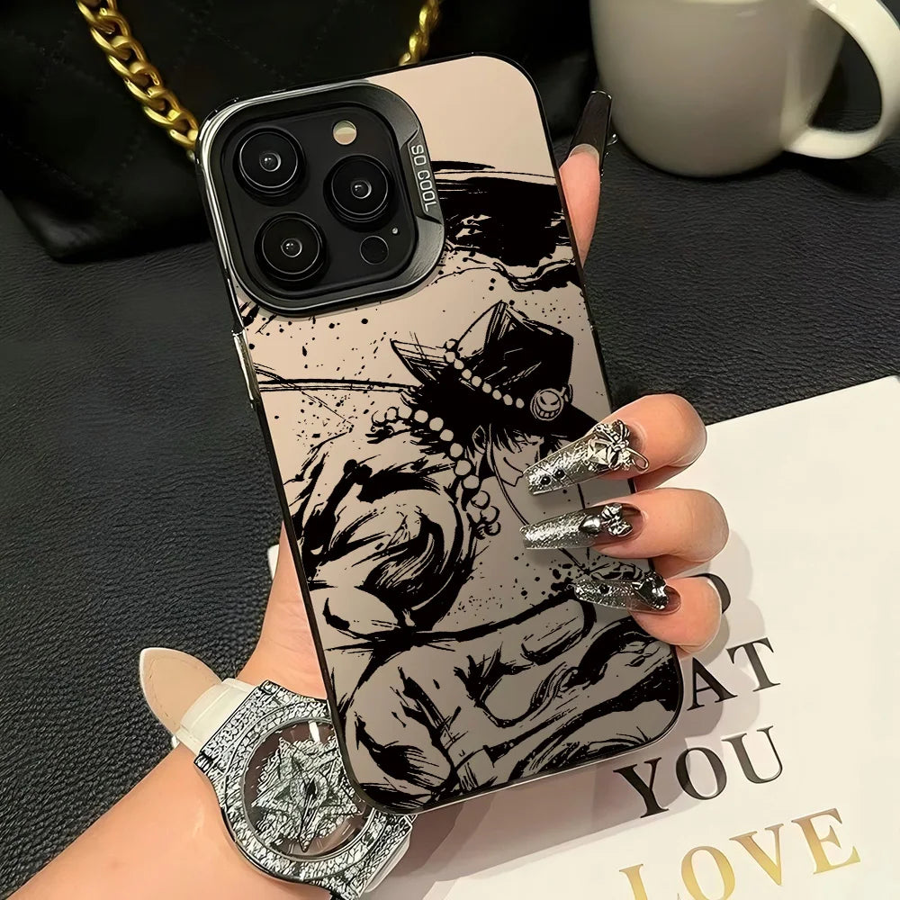 HOT Anime Ones Pieces Phone Case For iPhone 17 17e 16e 16 15 14 13 12 11 mini Pro Max X XR XSMAX Air Plus Anti Fall Matte Cover