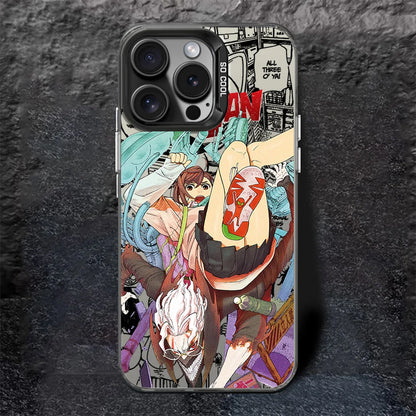 Anime Dandadan Phone Case For iPhone 16 15 14 13 12 11 mini Pro Max X XR XSMAX 8 7 Plus Anti Fall Matte Back Cover