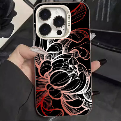 TOKYO GHOUL RED SPIDER LILY SNAKE BLOOD LOTUS Case for iPhone 12 17 Air Pro Max 16 15 11 14 13 Pro Max XS X XR Plus 8 7 SE 2020