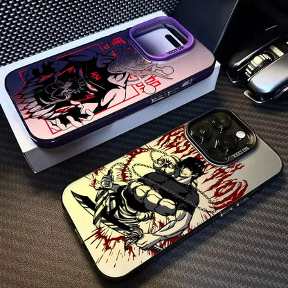 Mahoraga Toji Fushiguro Jujutsu Phone Case For iPhone 17 16e 16 15 14 13 12 11 mini Pro Max X XR 8 7 Air Plus Anti Fall Matte