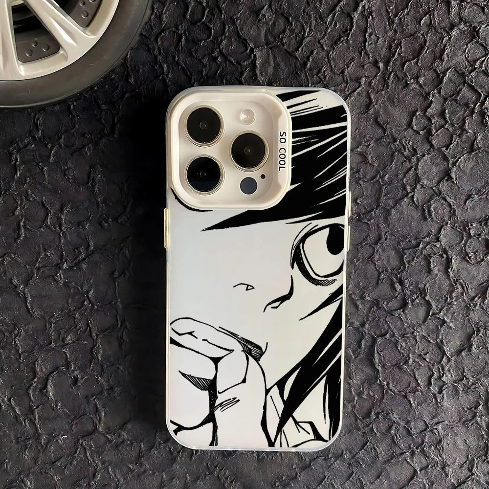 Anime Deaths Notes Hot Phone Case For IPhone 17 16e 16 15 14 13 12 11 Mini Pro Max X XR 8 7 Air Plus Anti Fall Matte Back Cover