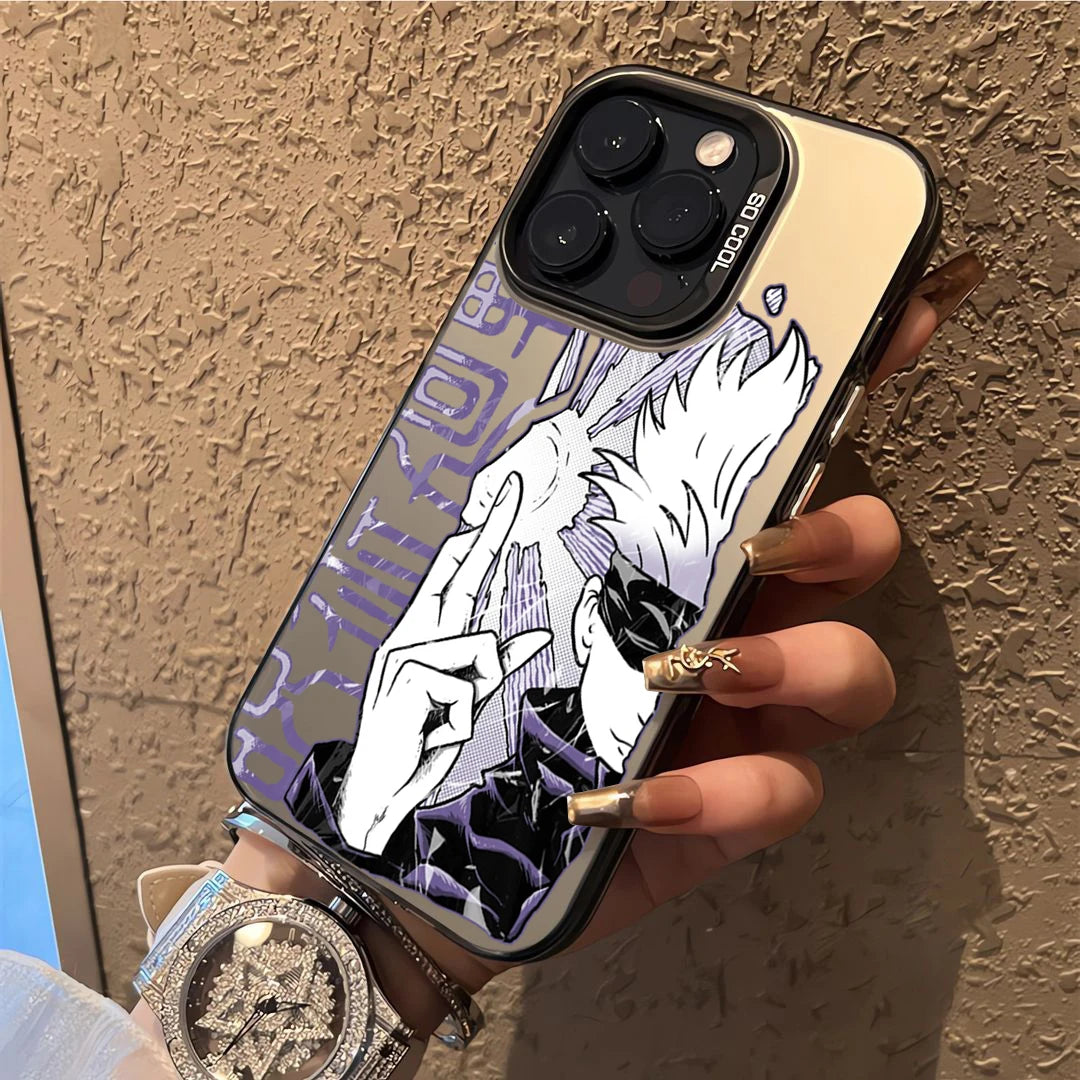 Anime Jujutsu Kaisen Phone Case For IPhone 16 15 14 13 12 11 Pro Max X XR XS 7 8 Plus Mini SE 2020 2022 Case Gojo