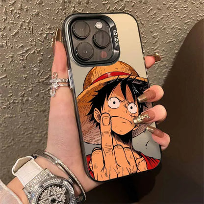 L-uffys Z-oro Anime Cover For Apple iPhone 17 Air 16E 16 15 14 13 12 mini Pro Max Plus Colorful Phone Case