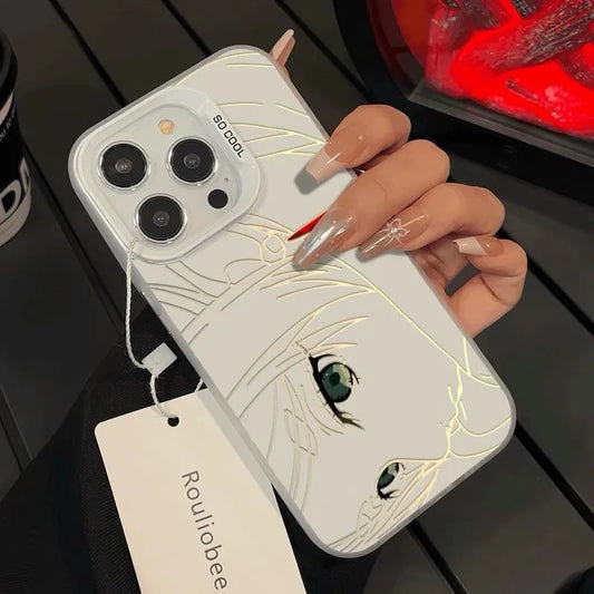 Luxury elf Frieren: Beyond Journey's End Soft protection Phone Case for iPhone 16 15 13 12 11 14 Pro Max Plus cartoon Coque