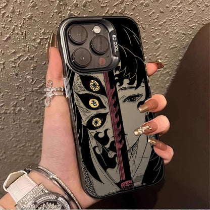 Fashion Anime Demon Slayer Phone Case for iPhone 14 17 Air 16 15 11 12 13 Pro Max XS X XR Plus 8 7 SE 2020 Shockproof Back Cover