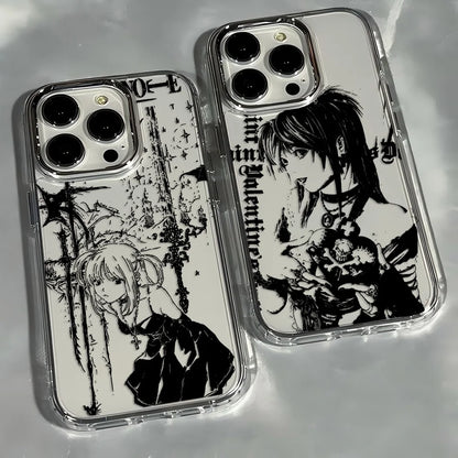 Luxury Clmj Death Note Misa Phone Case For iPhone 17 16e 16 15 14 13 12 11 mini Pro Max X XR XSMAX 8 7 Air Plus Soft Cover