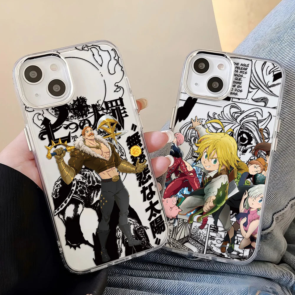 Anime The Seven Deadly Sins Phone Case for Samsung Galaxy S25 S24 S23 S22 S21 S20 Note20 FE Ultra Edge Plus 4G 5G Soft Cover