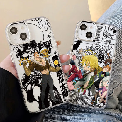 Anime The Seven Deadly Sins Phone Case for Samsung Galaxy S25 S24 S23 S22 S21 S20 Note20 FE Ultra Edge Plus 4G 5G Soft Cover