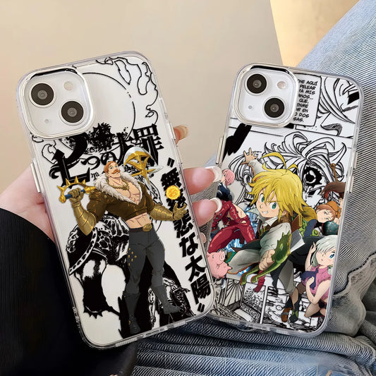 Anime The Seven Deadly Sins Phone Case for Samsung Galaxy S25 S24 S23 S22 S21 S20 Note20 FE Ultra Edge Plus 4G 5G Soft Cover