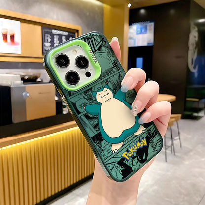 Anime Pokémons Hot Pikachus Phone Case For iPhone 16 15 14 13 12 11 mini Pro Max X XR XSMAX 8 7 Plus Anti Fall Matte Back Cover