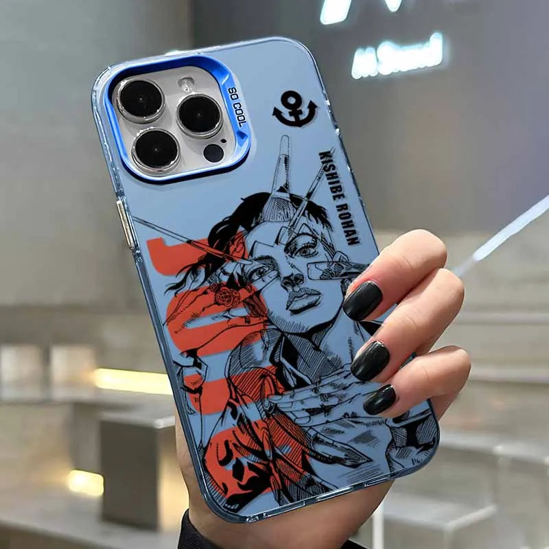 JoJo Bizarre Adventure Phone Case For iPhone 17 16e 16 15 14 13  mini Pro Max X XR XSMAX 8 7 Air Plus Anti Fall Matte Back Cover