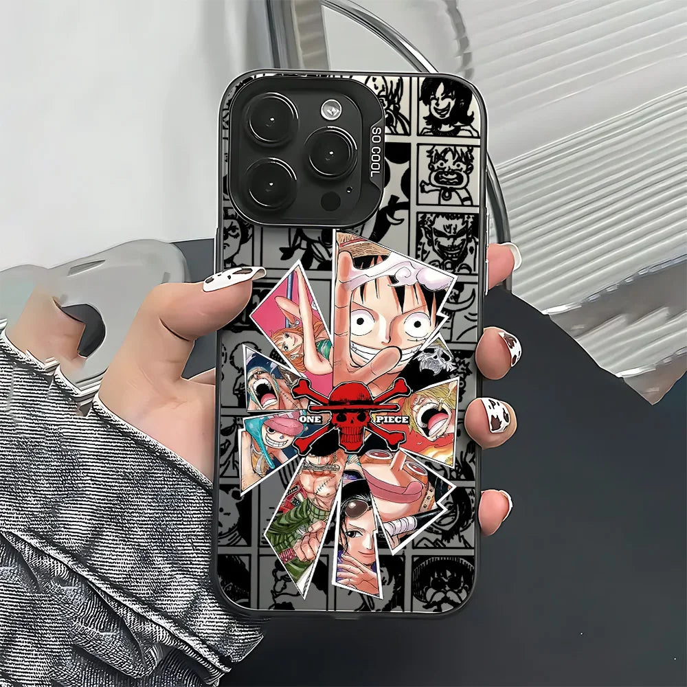 ONES PIECES Luffys Phone Case For iPhone 17 17e 16e 16 15 14 13 12 11 mini Pro Max X XR XSMAX 8 7 Air Plus Anti Fall Matte