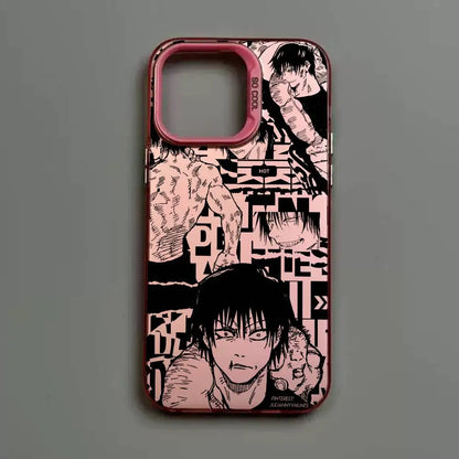 J-Jujutsu Toji Kaisen F-Fushiguro  For iPhone 17 16 15 14 13 12 11 Pro MAX Matte Shockproof Back Anti Fall Matte Cover