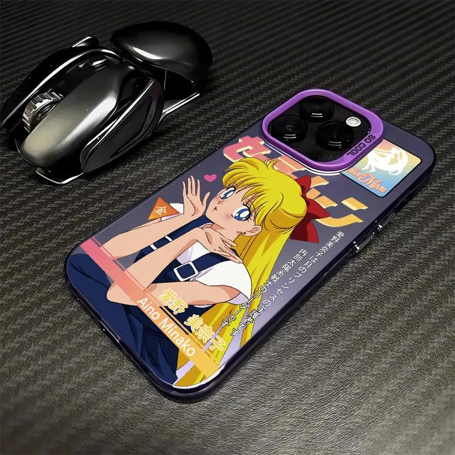 Sailor Moon Love And Beauty Phone Cover Case for iPhone 17 Pro Max 13 15 14 Plus 16 12 Pro Air 11