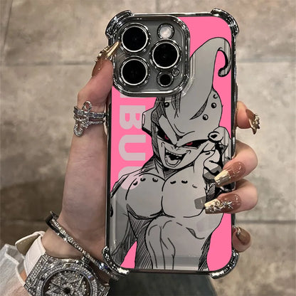 Popular Dragon Ball Plating Phone Case For iPhone 17 17e 16e 16 15 14 13 12 11 Pro Max X XR XSMax 7 8 Mini Air Plus Anti-Fall