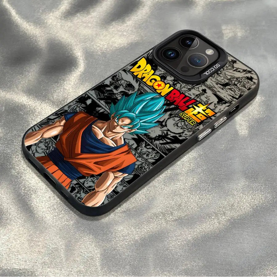 Dragon Ball Anime Vegeta Soft Shell Phone Case for iPhone 17 13 17Air 11 14 15 16 Plus Pro Max 16e 12
