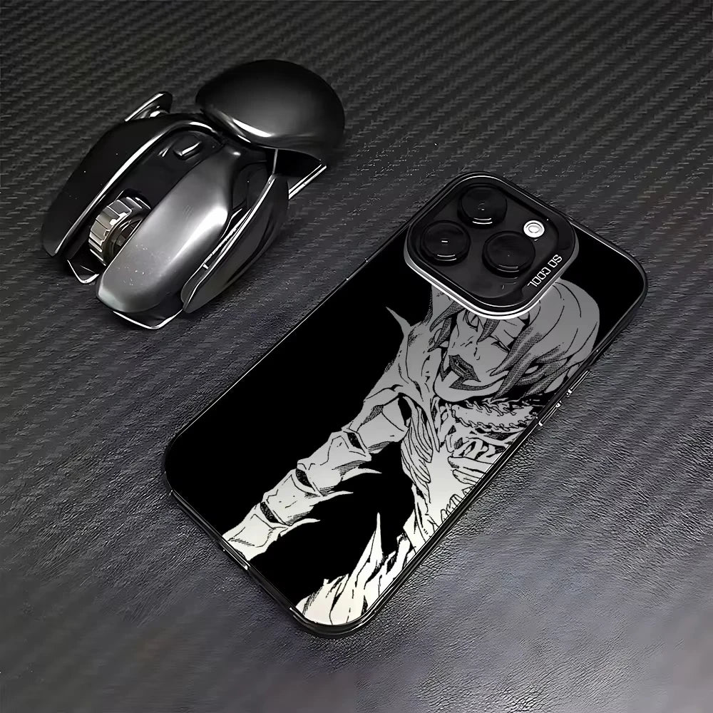 Anime Death Note Phone Case For iPhone 17 Air 16 e 15 14 13 12 11 Pro Max Plus Mini SE2020 2022 Matte Shockproof Back Cover