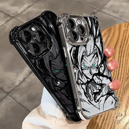 Phone Case for Apple iPhone 14 Pro XR 12 16 15Pro Max 11 13 16Plus XS MAX 15 11Pro Clear Cover Super Dragon Ball Goku