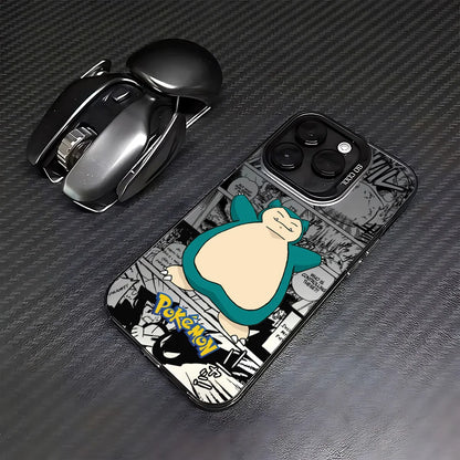 Cartoon P-Pokemon Phone Case For iPhone 16e 16 15 14 13 12 11 mini Pro Max X XR XSMAX 8 7 Plus Anti Fall Matte Back Cover