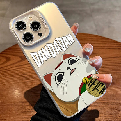 DandadanS Anime Hot New Frosted Phone Case for iPhone 17 Air 16 E 15 14 Plus 13 12 Mini 11 Pro Max Acrylic Sheet Silicone Cover