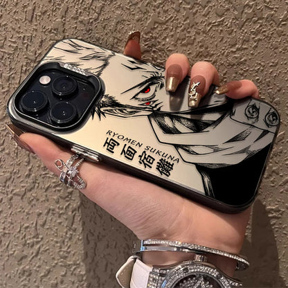 Anime Jujutsu Kaisen Ryomen Sukuna Phone Case for iPhone 12 17 Air Pro Max 16 15 11 14 13 Pro Max XS X XR Plus 8 7 SE 2020 Cover
