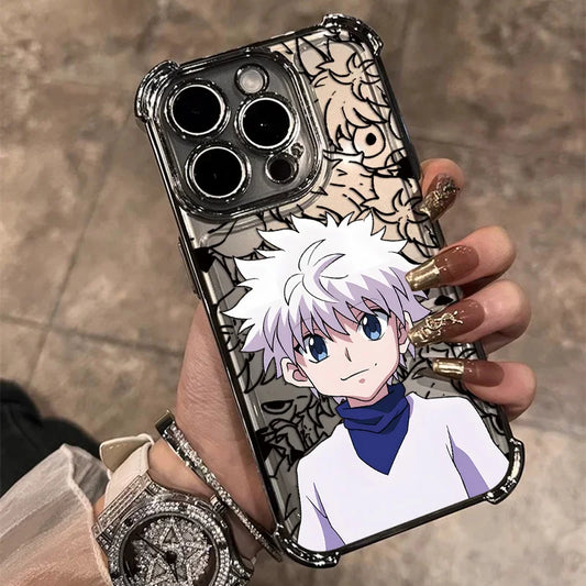 Anime Hunter X Hunter Phone Case For iPhone 17 17e 16e 16 15 14 13 12 11 Pro Max X XR XSMax 7 8 Mini Air Plus Anti-Fall Airabag
