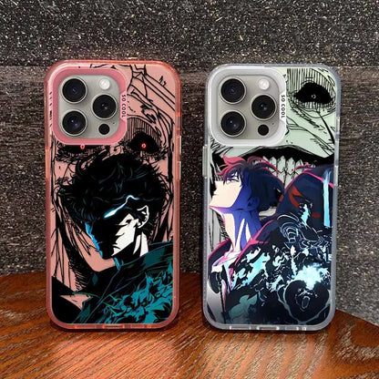 Anime Solos Levelings For Apple iPhone 17 16E 16 15 14 13 12 mini Pro Max Plus Cover Funda Silicone Soft Colorful Phone Case
