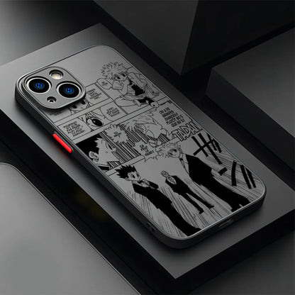 Anime New Hunter x Hunter Phone Case For iPhone 17 16e 16 15 14 13 12 11 Pro Air Max X XR XSMax 7 8 Plus Matte Clear Back Cover