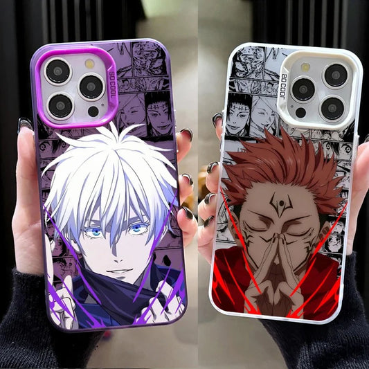 JujutsuS KaisenS Gojo Sukuna Phone Case For iPhone 17 17e 16e 16 15 14 13 12 11 mini Pro Max X XR XSMAX Air Plus Anti Fall Matte