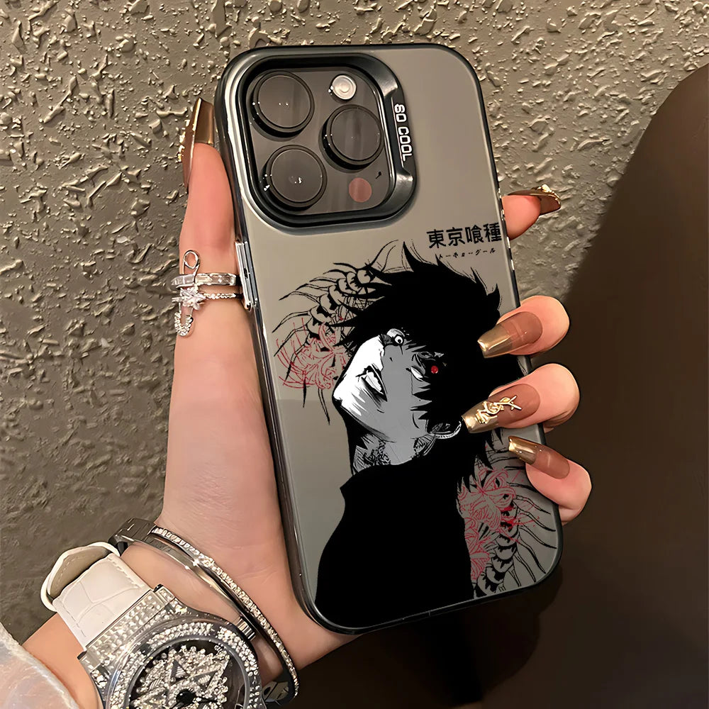 Anime Tokyo Ghoul Phone Case For iPhone 17 17e 16e 16 15 14 13 12 11 mini Pro Max X XR XSMAX Air Plus Anti Fall Matte Back Cover