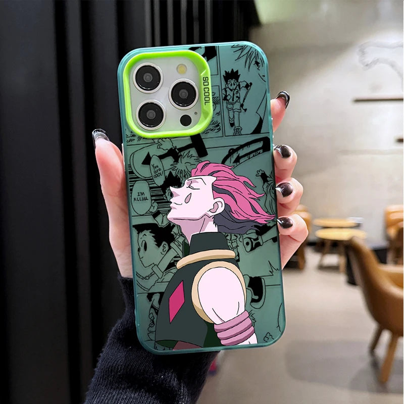 Phone Case For Samsung Galaxy S23 S24 S25 S22 Ultra S21 Plus FE A56 A36 A26 5G A16 A06 4G Note 20 Anime Killua Hunter X Hunters
