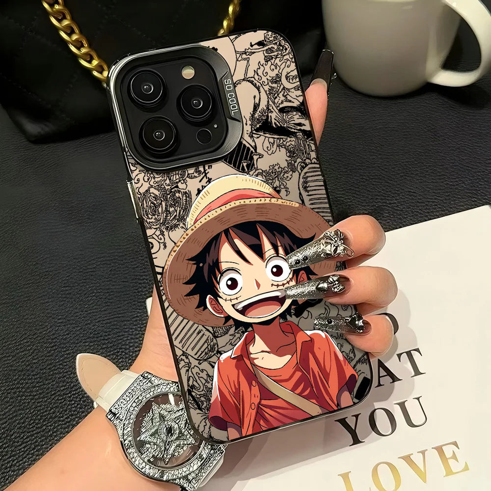 HOT Anime Ones Pieces Phone Case For iPhone 17 17e 16e 16 15 14 13 12 11 mini Pro Max X XR XSMAX Air Plus Anti Fall Matte Cover