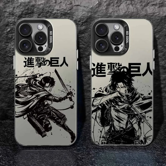 Attack on Titan Anime Cover For Apple iPhone 17 Air 16E 16 15 14 13 12 mini Pro Max Plus Colorful Phone Case