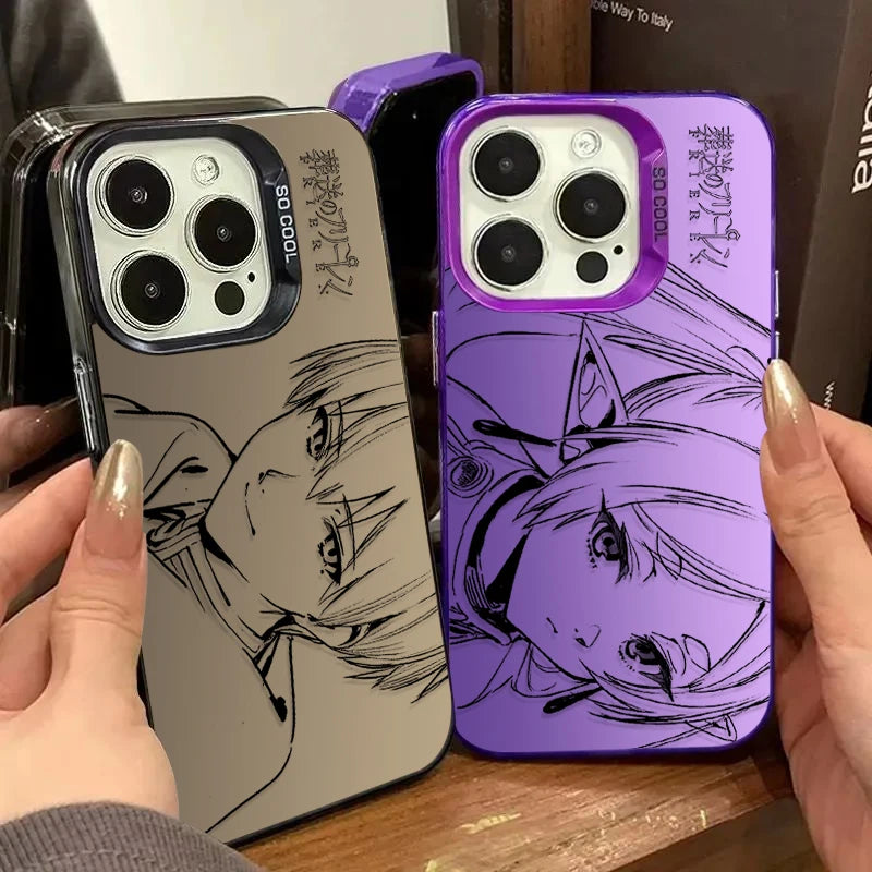 Anime Frieren Couple Hard PC Case for Samsung Galaxy S23 S24 S25 S22 Ultra S21 Plus FE A56 A36 A26 5G A16 A06 4G Note 20 Cover