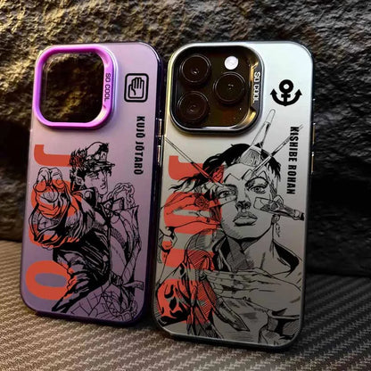 JoJo Bizarre Adventure Phone Case For iPhone 17 16e 16 15 14 13  mini Pro Max X XR XSMAX 8 7 Air Plus Anti Fall Matte Back Cover