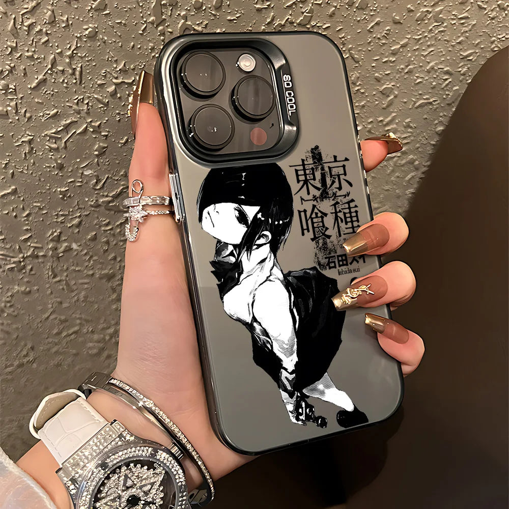 Anime Tokyo Ghoul Phone Case For iPhone 17 17e 16e 16 15 14 13 12 11 mini Pro Max X XR XSMAX Air Plus Anti Fall Matte Back Cover