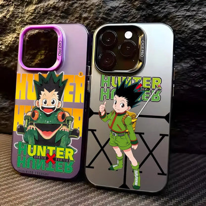 Games H-HUNTER HUNTER Phone Case For IPhone 17 16 15 14 13 12 11 Pro Max Air Matte Laser Aurora Shockproof Phone Case
