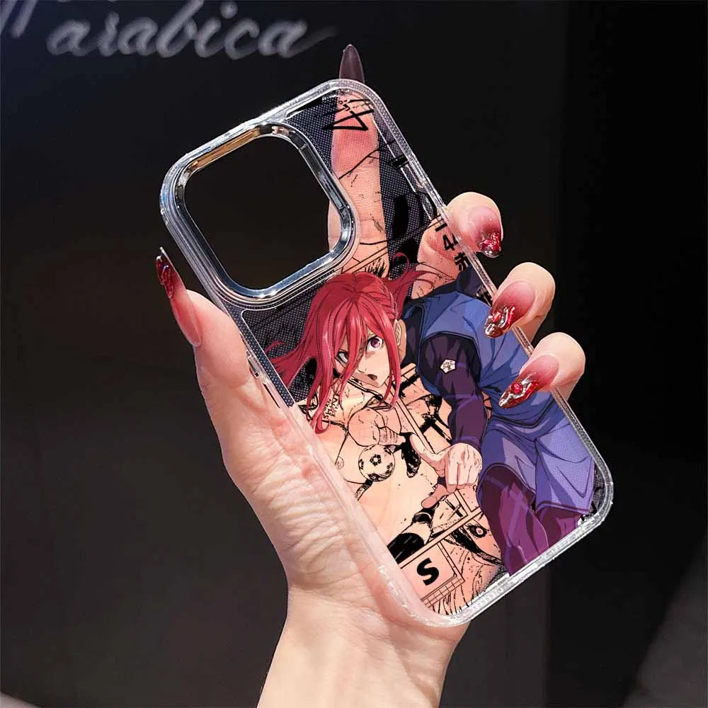 COOL B-BLUE LOCKS S-Seishiro Nagi Phone Case For Apple iPhone 17 AIR 16E 15 14 13 12 11 Pro Max Plus Transparent Soft Cover