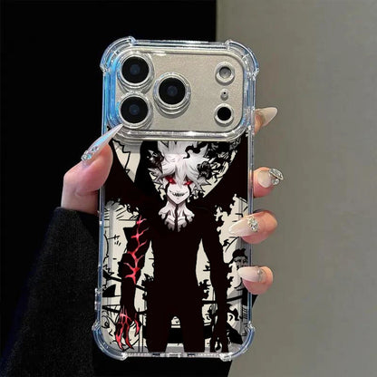 Black Clover BatS KillerS Phone Case For iPhone 17 16e 16 15 14 13 12 Mini Air Pro Max X XR 7 8 Plus Anti Fall Transparent Cover