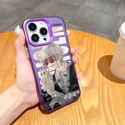 Comics Jujutsus Kaisens Satoru Gojo Phone Case For iPhone 16 15 14 13 12 11 Pro Max X XR XSMAX 8 7 Plus Candy Matte Back Cover