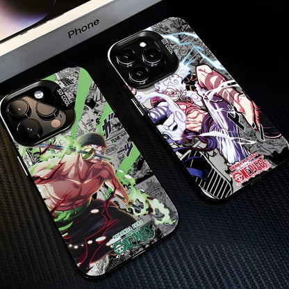 Anime Ones Pieces Luffys Zoros Phone Case for IPhone 17 17e 16e 16 15 14 13 12 11 Pro Max Air Plus Anti Fall Matte Back Cover