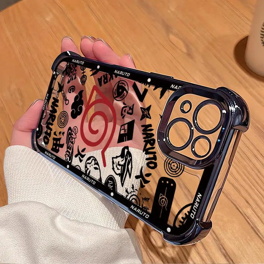 Case for iPhone 11 17 Air 16 Pro Max 14 13 12 15 Plus Soft Phone Cover Japan Anime Character