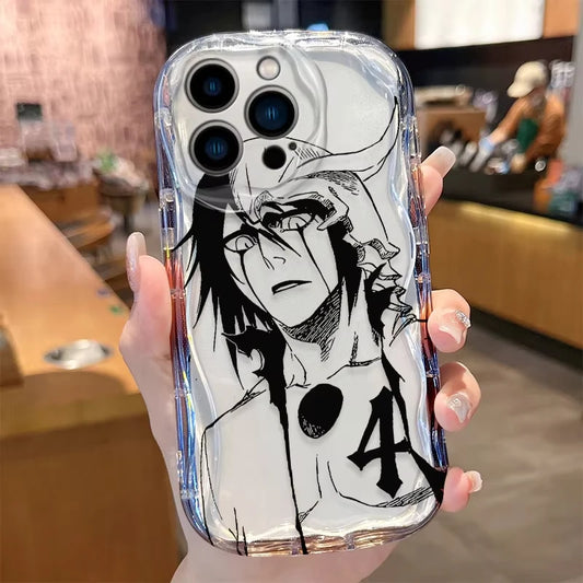 Anime Bleach Wave Phone Case For iPhone 17 Air 16 15 14 13 12 11 Pro Max Plus Mini SE2020 2022 Shockproof Silicone Back Cover