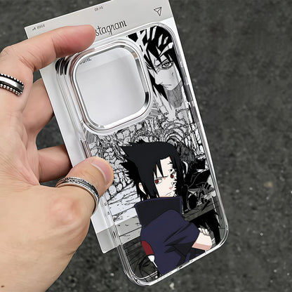 Anime Uchihas Sasukes Phone Case For iPhone 17e 17 16e 16 15 14 13 12 11 mini Pro Max X XR XSMAX 8 7 Air Plus Clear
